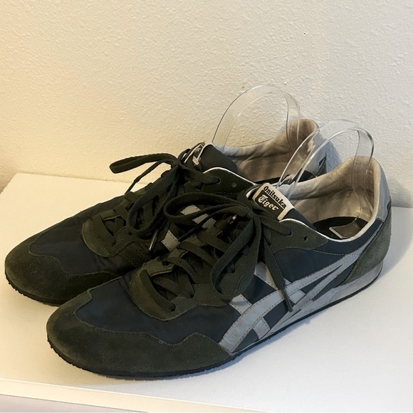 Onitsuka Tiger by Asics Other - Men’s Onitsuka Tiger Serrano green genuine leather sneakers size 13 F050415